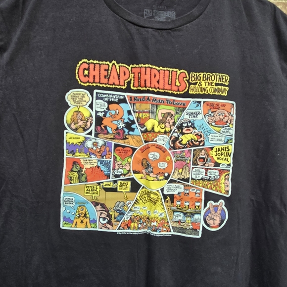 Big Brother & The Holding Company Cotton T Shirt Sz XL - Picture 3 of 4